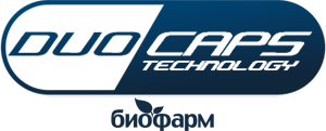 Логотип технологии производства Амигдалина DUOCAPS
